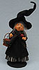 Annalee 9" Old Hag Witch with Basket 2016 - Mint - 301616