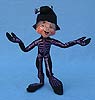 Annalee 9" Purple Skeleton Elf - Mint - 302011