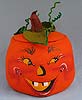 Annalee 14" Pumpkin Candy Holder with Removable Lid - Mint - 302893-2