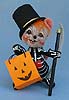 Annalee 7" Skeleton Mouse - Near Mint - 304498a