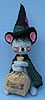 Annalee 12" Witch Mouse - Mint - 304588xx