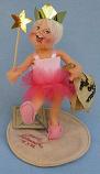 Annalee 7" Trick or Treat Ballerina Kid with Gold Crown - Mint - 305292gs