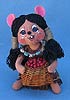 Annalee 6" Indian Girl Mouse - Mint - 308506