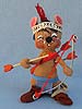 Annalee 7" Indian Boy Mouse with Bow and Arrow - Excellent -309085sqta