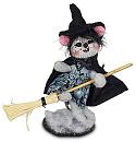 Annalee 3" Midnight Witch Mouse 2022 - Mint - 310022