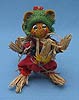 Annalee 4" Scarecrow Mouse with Green Hat - Mint - 310104