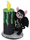 Annalee 5" Bat Mouse with Candle 2021 - Mint - 310321