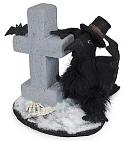 Annalee 6" Tombstone Crow 2023 - Mint - 311323