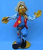 Annalee 18" Scarecrow with Red Vest - Mint / Near Mint - 315083