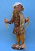 Annalee 30" Scarecrow with Foliage Print - Mint - 315101