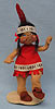 Annalee 7" Indian Girl with Beige Base - Mint - 315287ox