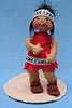 Annalee 7" Indian Girl with Beige Base - Mint - 315287