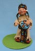 Annalee 7" Indian Girl Holding Beads - Open Eyes - Excellent - 315295yeaha