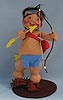 Annalee 12" Indian Boy with Bow & Arrow - Mint - 315593