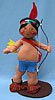 Annalee 12" Indian Boy with Bow & Arrow - Mint / Near Mint - 315593ox