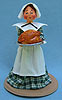 Annalee 10" Pilgrim Woman with Turkey - Mint / Near Mint - 316491