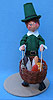 Annalee 10" Pilgrim Man with Basket - Mint - 316691