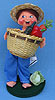 Annalee 7" Picking Time Garden Harvest Boy - Mint - 316700tong