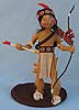 Annalee 10" Indian Chief with Bow and Arrow - Mint - 316891side