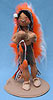 Annalee 10" Indian Chief Holding Peace Pipe - Mint - 316896xo