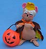 Annalee 7" Halloween Turkey Mouse - Mint - 328301
