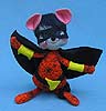 Annalee 6" Masked Hero Spider Web Mouse - Mint - 328703