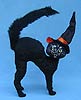 Annalee 12" Scared Halloween Cat - Mint - 330804