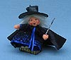 Annalee 5" Witch with Blonde Hair - Mint - 332703