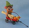 Annalee 3" Harvest Hayride Mouse - Excellent - 350110a