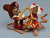 Annalee 5" Wishbone Mouse Couple 2016 - Mint - 350116