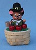 Annalee 3" Pilgrim Mouse with Cider - Mint - 350411
