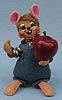 Annalee 5" Apple Picking Buddy Mouse 2017 - Mint - 350417