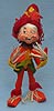 Annalee 9" Orange Scarecrow Fall Elf - Mint - 351510