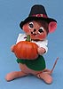 Annalee 10" Pilgrim Boy Mouse - Mint - 351608