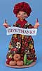 Annalee 9" Harvest Greetings Woman - Mint - 351811