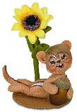 Annalee 3" Chippy with Sunflower 2024 - Mint - 360224
