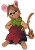 Annalee 5" Lil Leaf Mouse 2019 - Mint - 360519