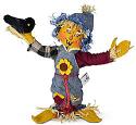 Annalee 5" Scarecrow with Crow 2021 - Mint - 360721