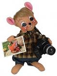 Annalee 6" Foliage Photo Mouse with Camera 2020 - Mint - 360820