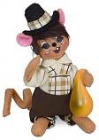 Annalee 5" Pilgrim Mouse with Gourd 2024 - Mint - 360824