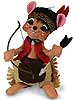 Annalee 6" Indian Boy Mouse with Bow & Arrow 2019 - Mint - 361019