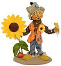 Annalee 12" Scarecrow with Sunflower 2024 - Mint - 361924