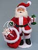 Annalee 9" MerryMint Santa with Presents 2014 - Mint - 400014