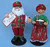 Annalee 9" Special Delivery Mr & Mrs Santa 2017 - Mint - 400217-400317