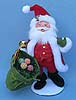 Annalee 9" Christmas Delights Santa - Mint - 400512