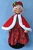 Annalee 13" Festive Mrs Santa 2017 - Mint - 400817