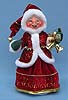 Annalee 13" Mrs Santa Gold Glitz - Mint - 401508