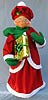 Annalee 28" Classic Mrs Santa Holding Gift 2013 - Mint - 401613ox