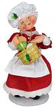 Annalee 9" Christmas Knittting Mrs Santa 2022 - Mint - 410322
