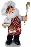 Annalee 9" Sugar & Spice Chef Santa with Wisk 2020 - Mint - 410820	
